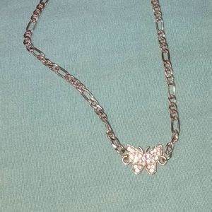 butterfly chain  choker